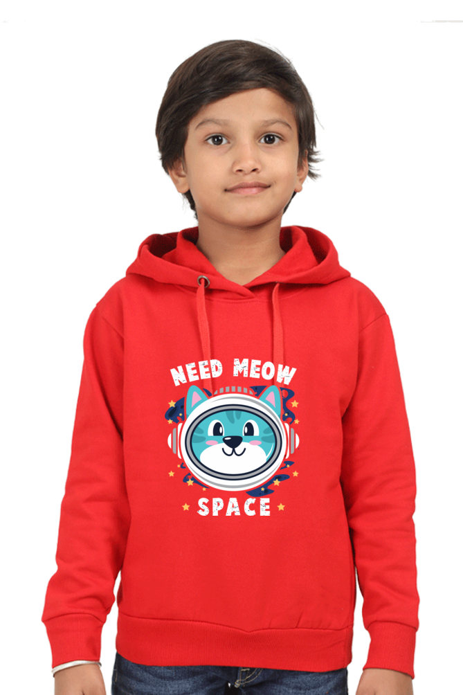 Kid's Hoodie Sweatshirt - Need Meow Space