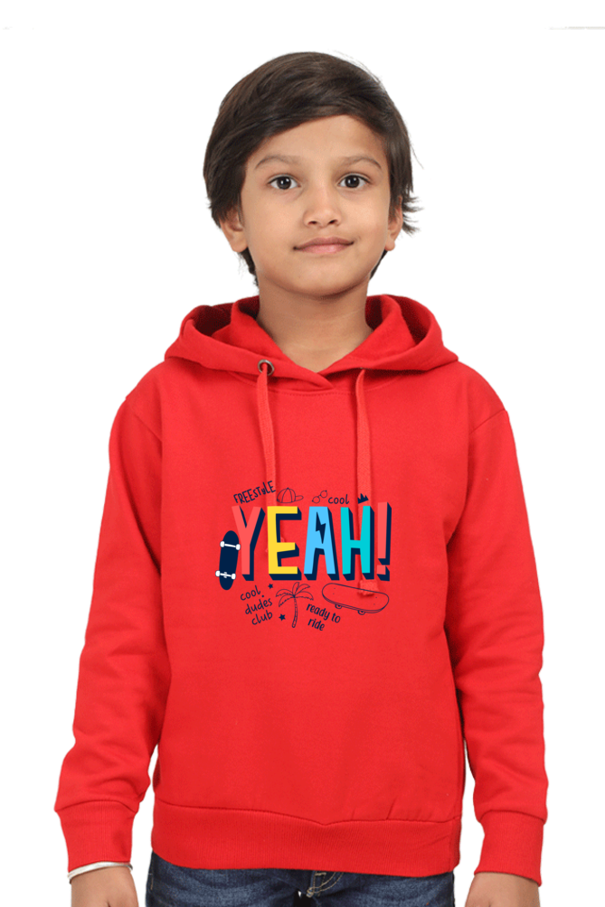 Kid's Hoodie Sweatshirt - YEAH!