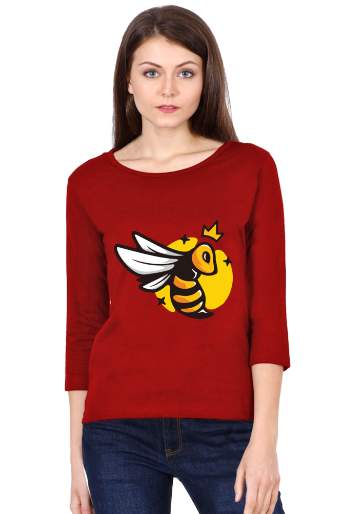 Women's 3/4 Sleeves T-shirt - Busybee