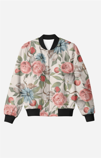 Women's Jacket - Floral Print