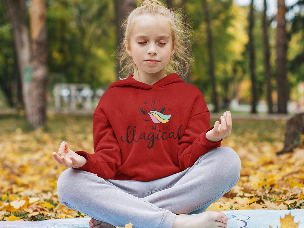 Kid's Hoodie Sweatshirt - I am Logical