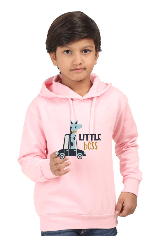 Kid's Hoodie Sweatshirt - Little Boss