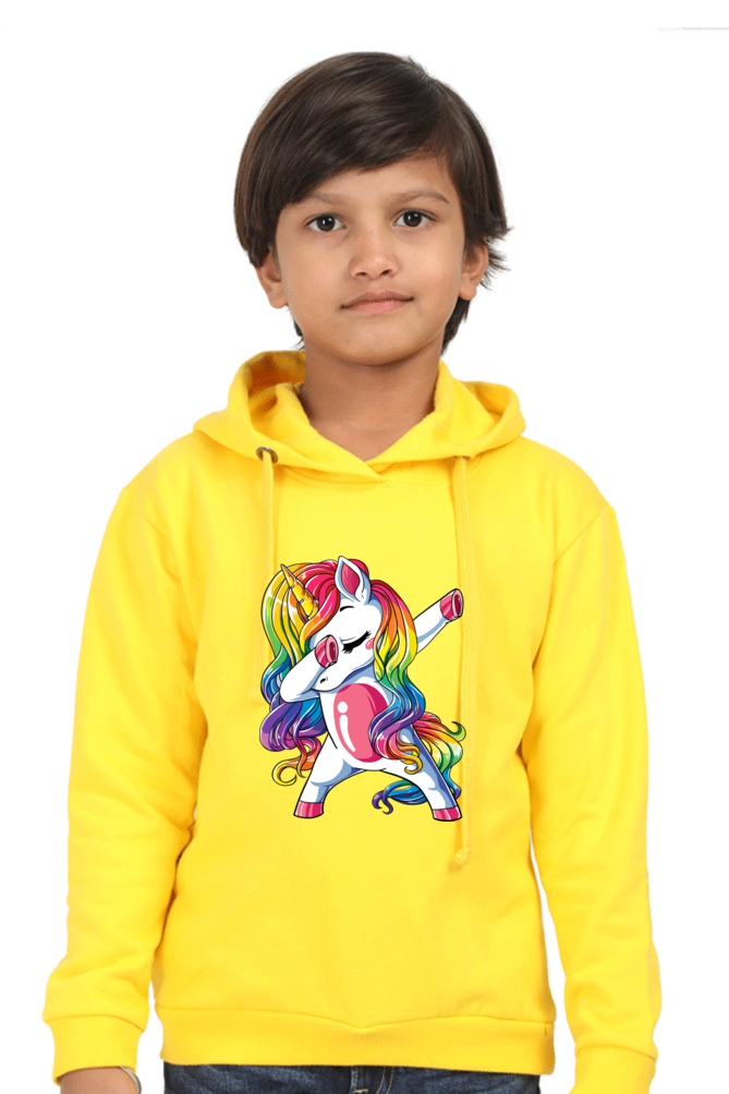 Kid's Hoodie Sweatshirt - Dancing Unicorn