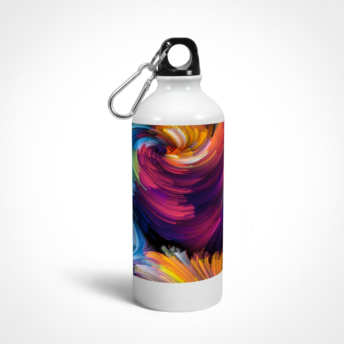 Aluminum Water Bottle - Abstract Swirl