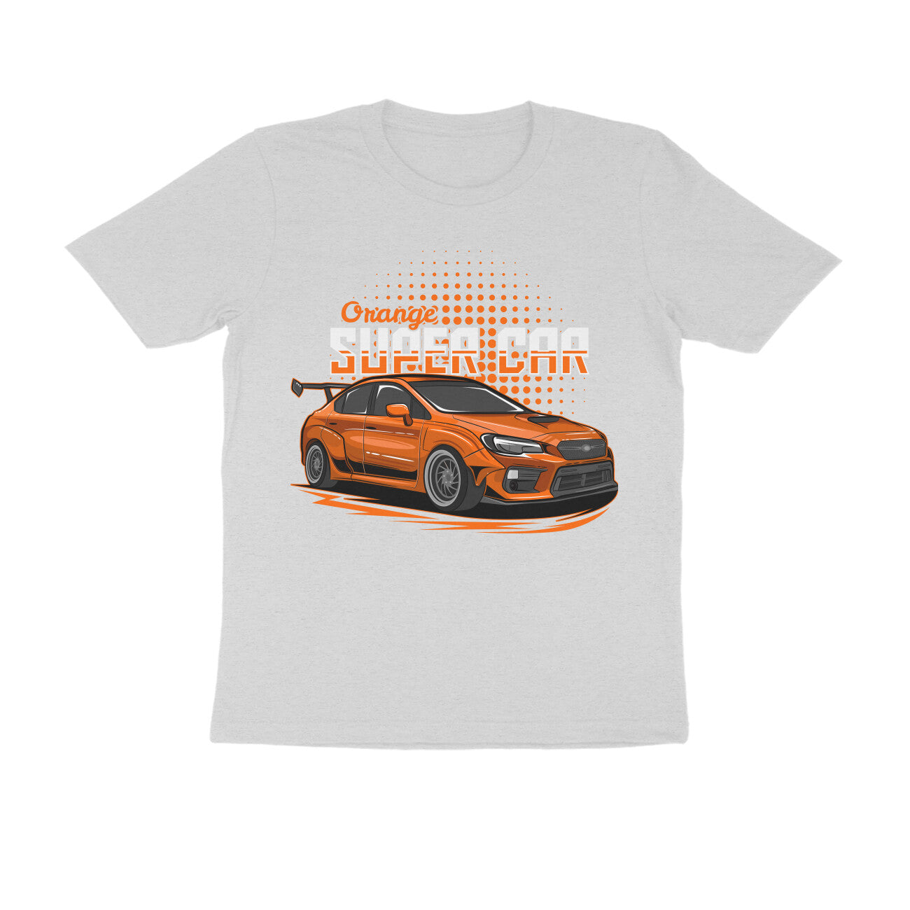 Men's Half Sleeve Round Neck T-Shirt - Muscle Car