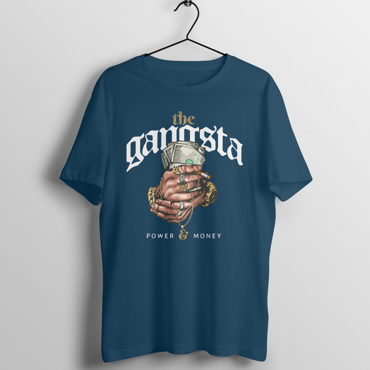 Men's Cotton Tshirt - Gangsta