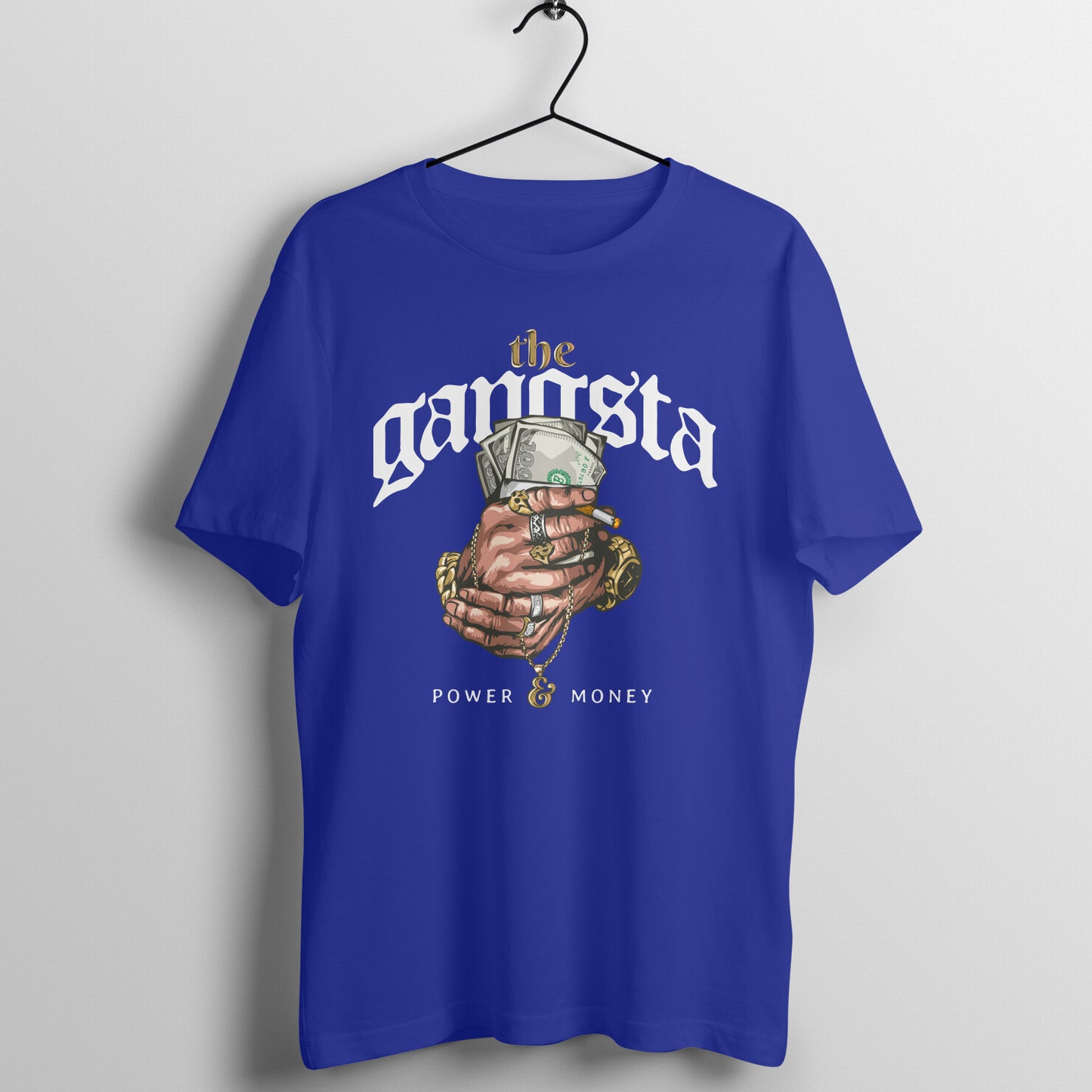 Men's Cotton Tshirt - Gangsta