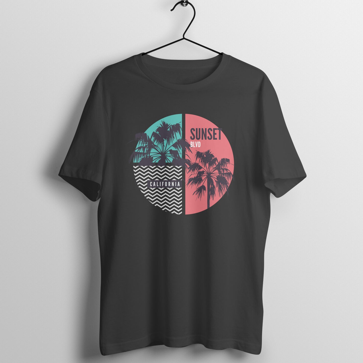 Men's Cotton Tshirt - Sunset