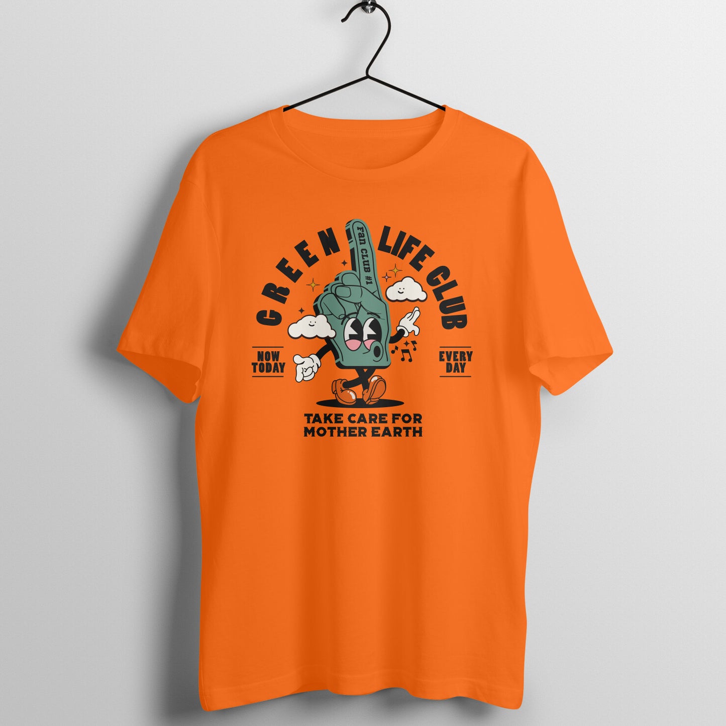 Men's Cotton T-shirt - Green Life Club