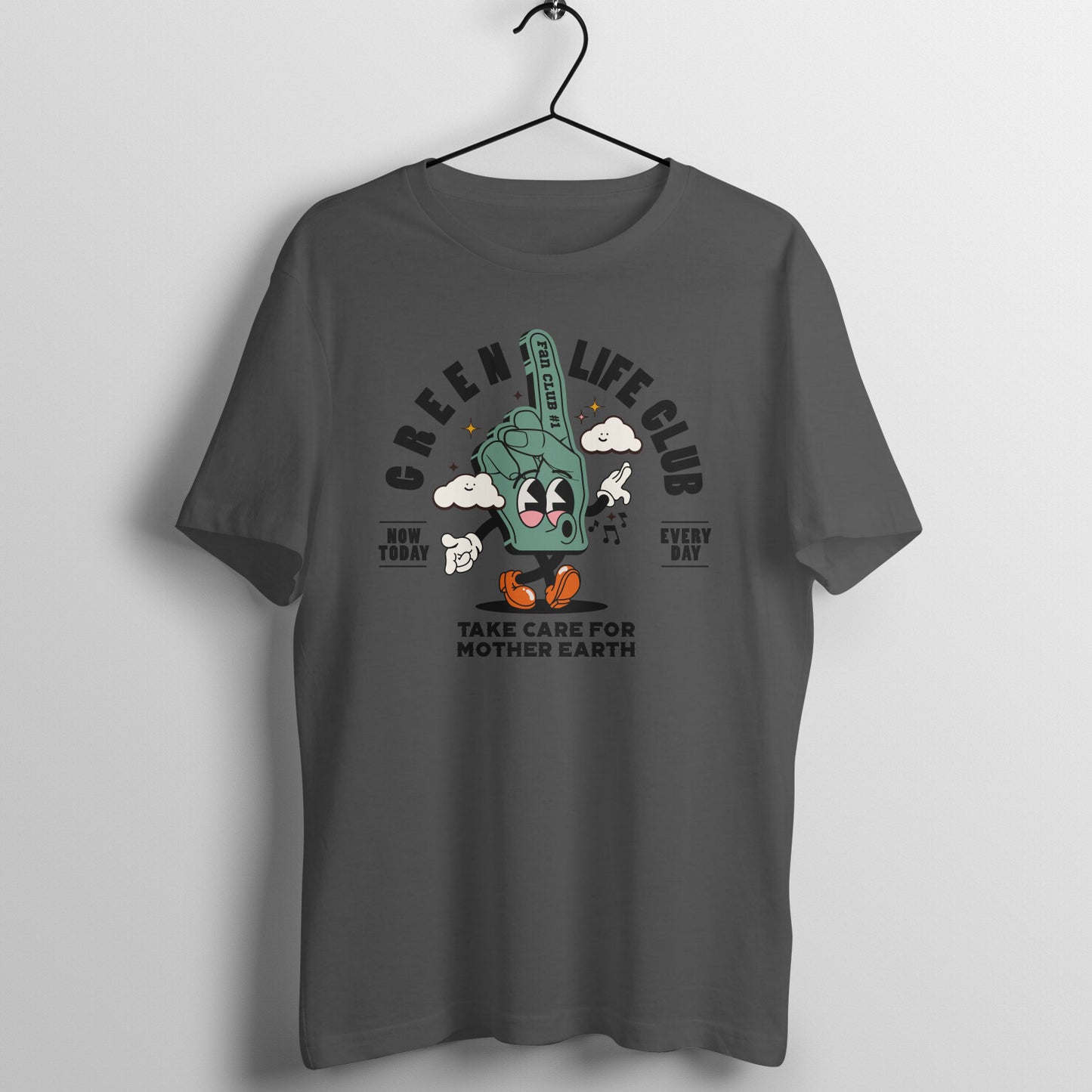 Men's Cotton T-shirt - Green Life Club