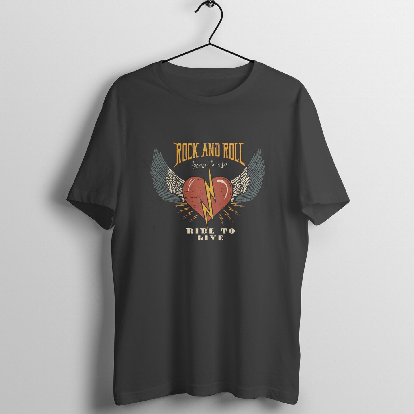 Men's Cotton Tshirt - Rock & Roll