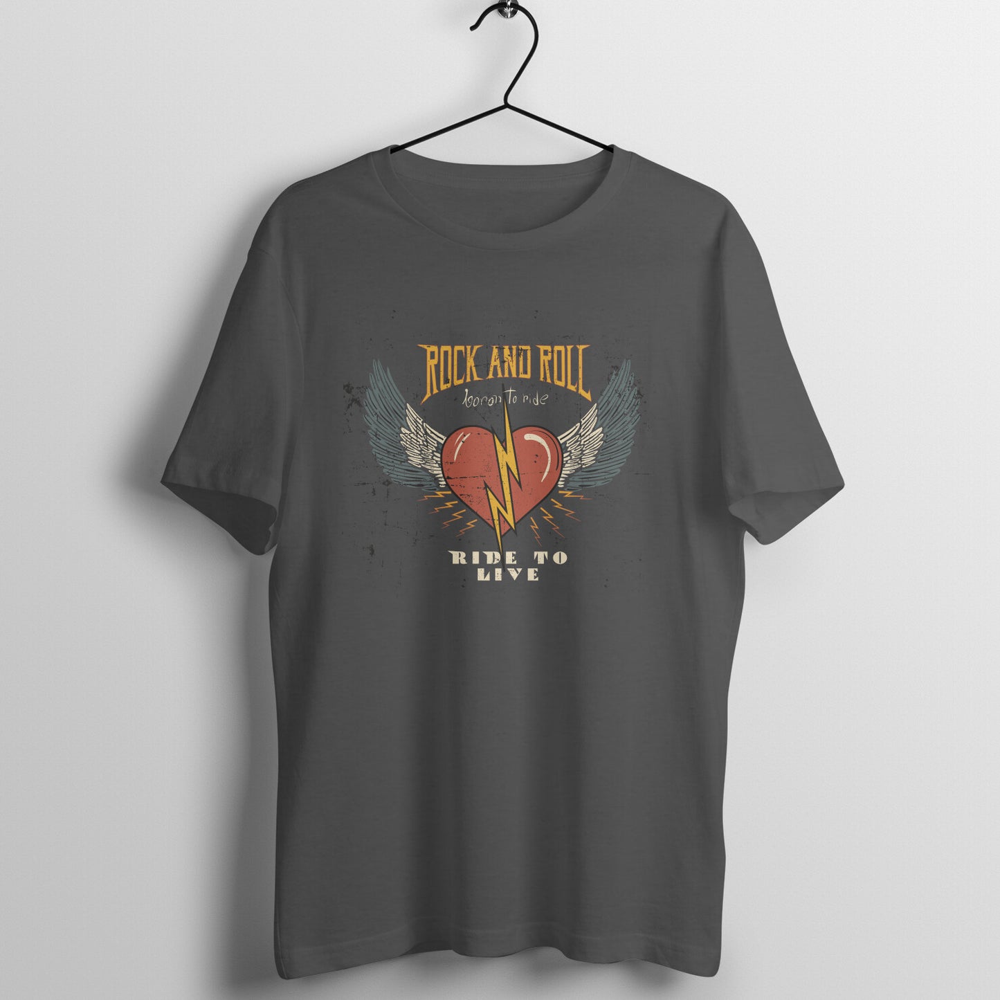 Men's Cotton Tshirt - Rock & Roll