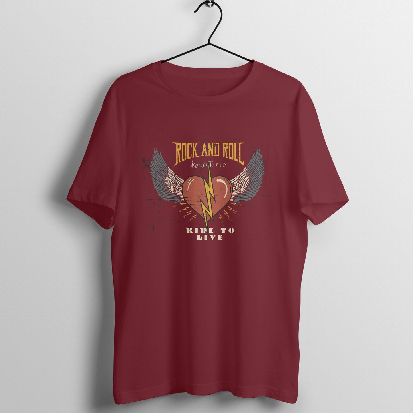 Men's Cotton Tshirt - Rock & Roll