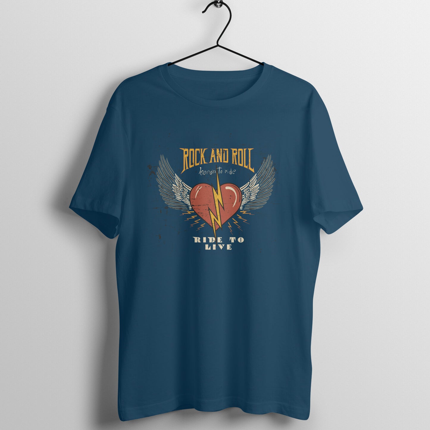 Men's Cotton Tshirt - Rock & Roll