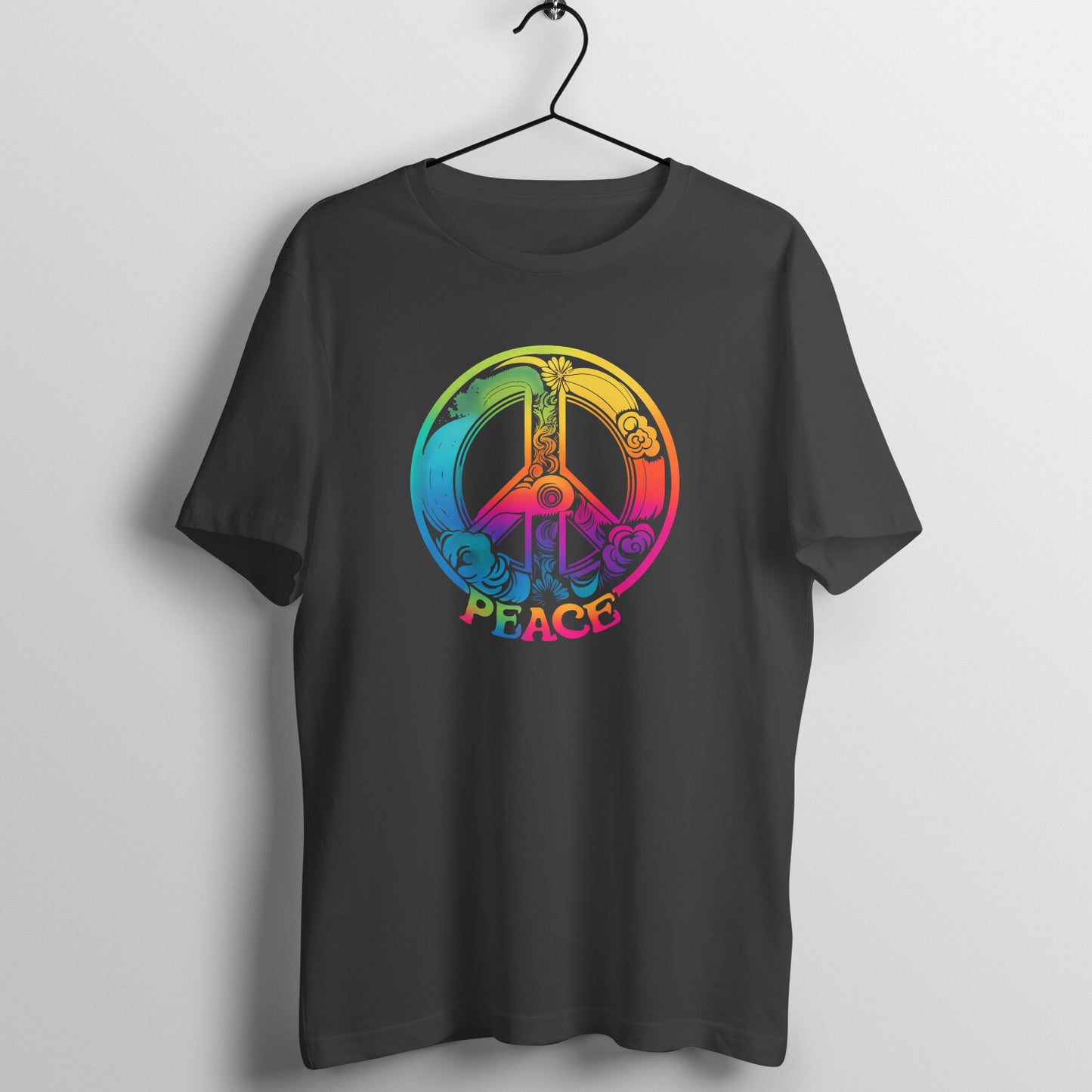 Men's Cotton Tshirt - Peace