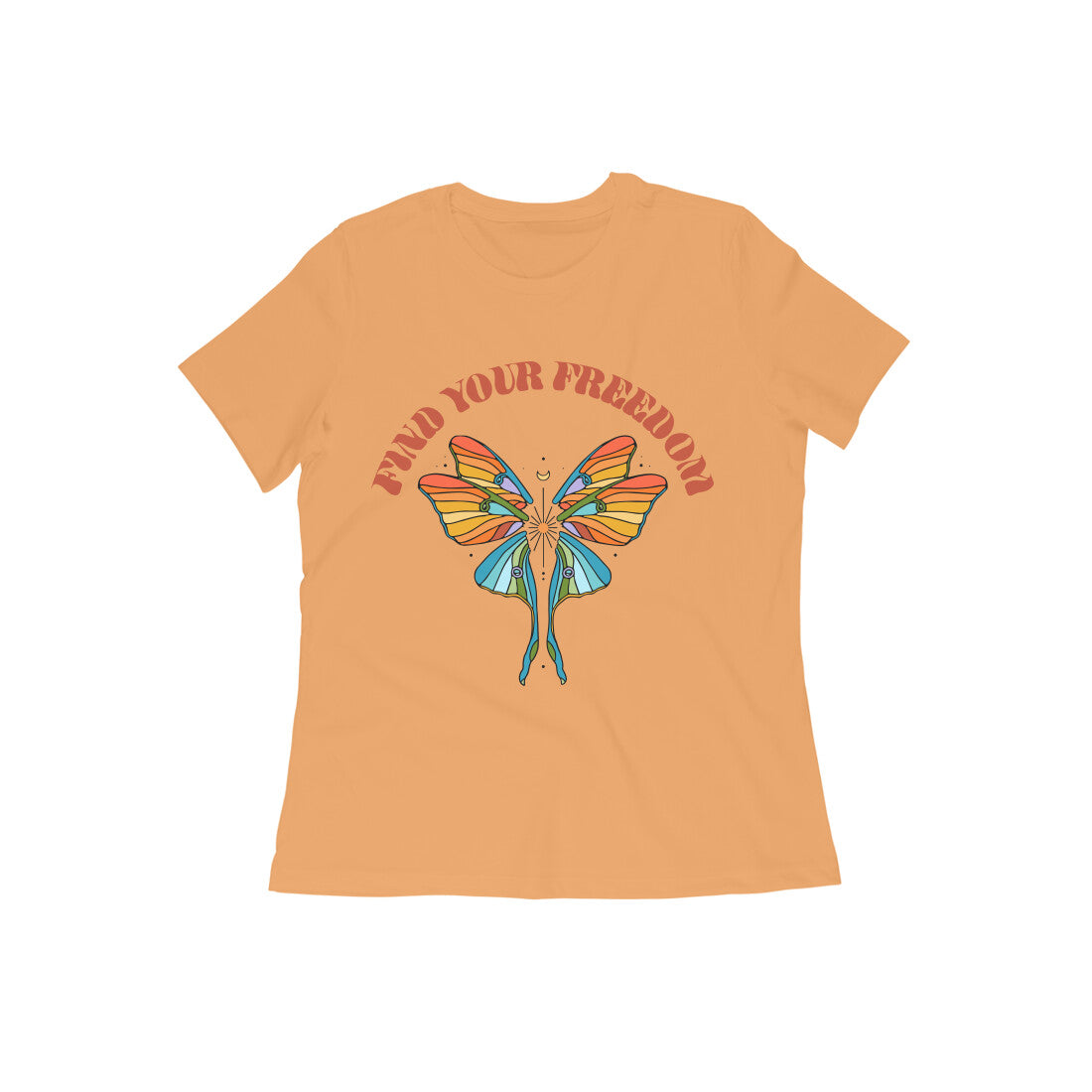 Women's Cotton Tshirt - Find Your Freedom