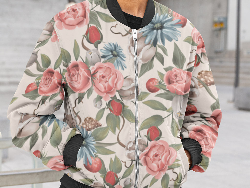 Women's Jacket - Floral Print