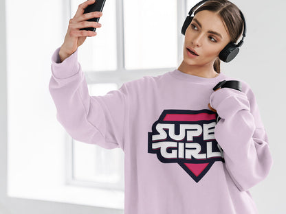 Women's Sweatshirt - Super Girls