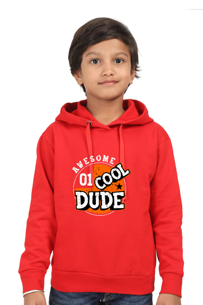 Kid's Hoodie Sweatshirt - Cool Dude