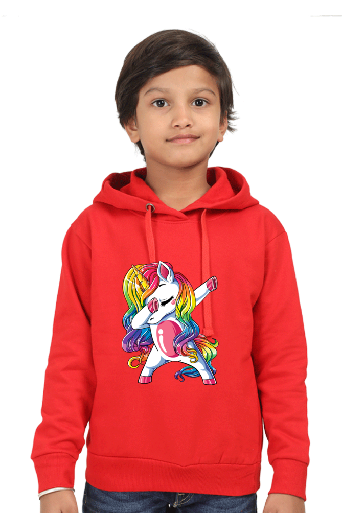 Kid's Hoodie Sweatshirt - Dancing Unicorn