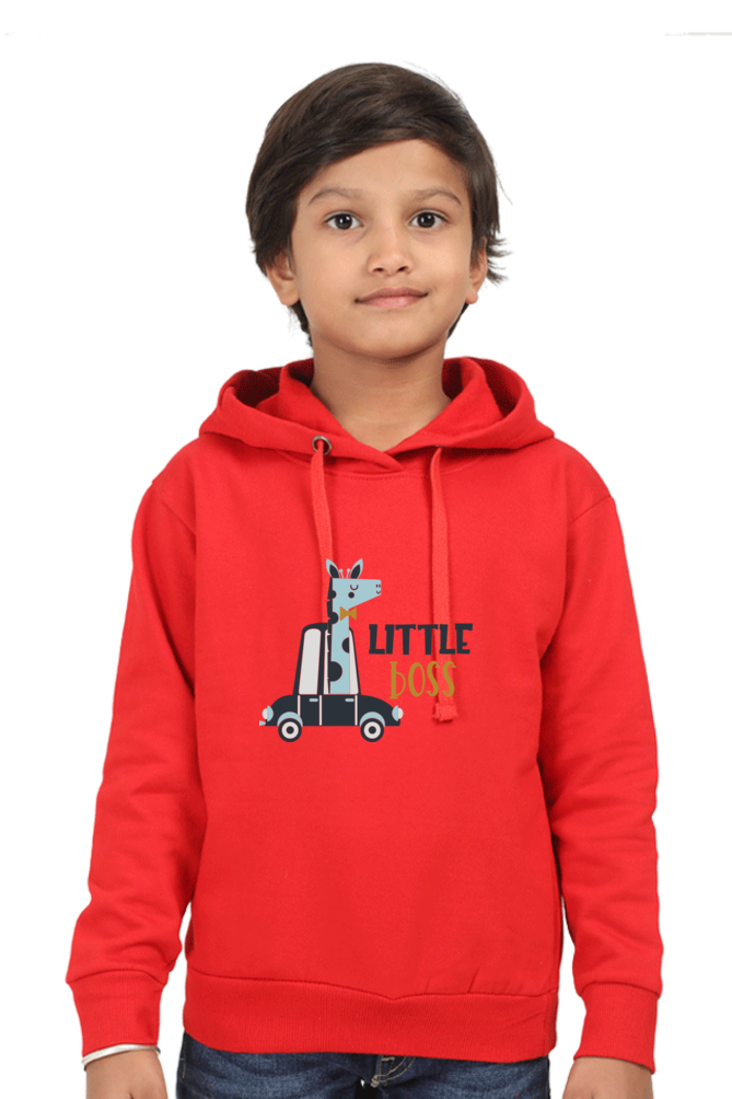 Kid's Hoodie Sweatshirt - Little Boss