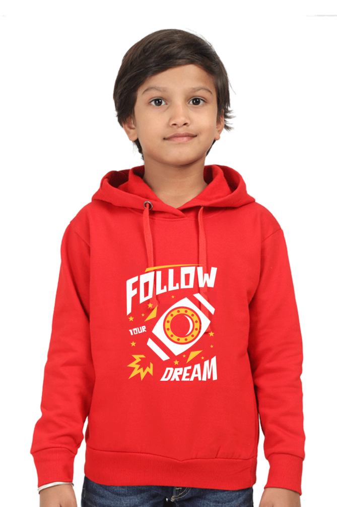 Kid's Hoodie Sweatshirt - Follow Your Dreams