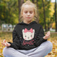 Kid's Hoodie Sweatshirt - Smiling Kitty
