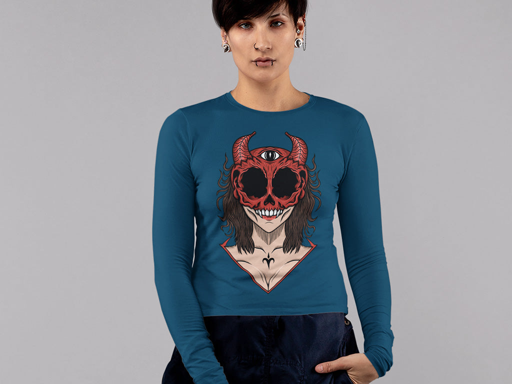 Women's Full Sleeves T-shirt - Wild Life