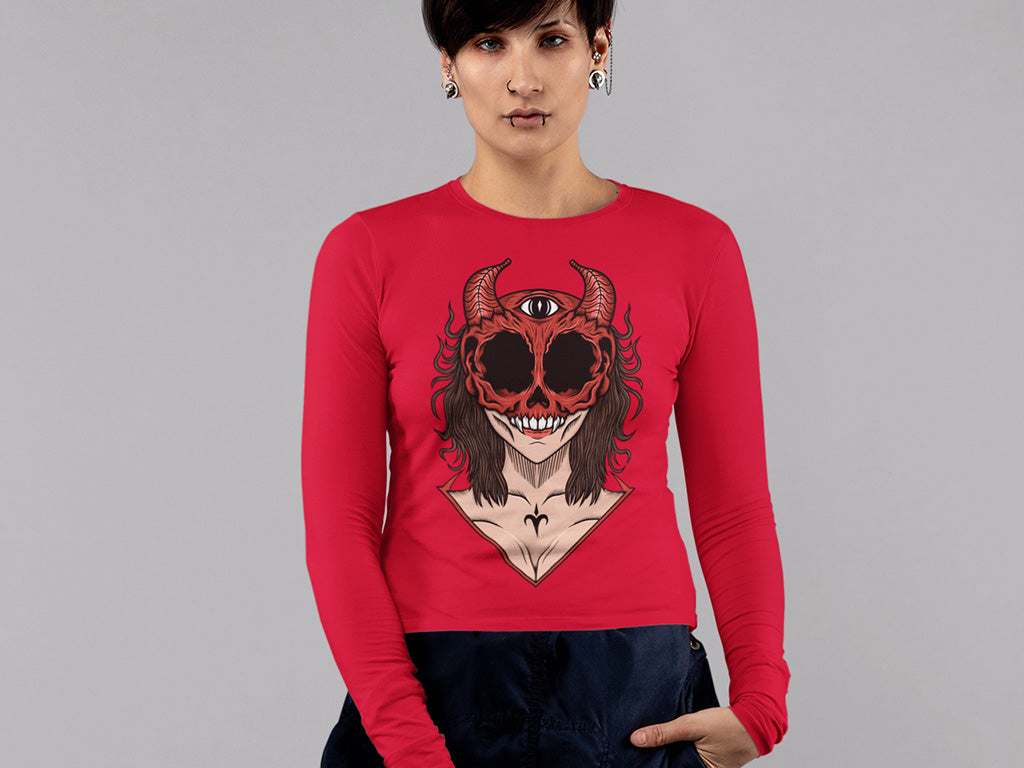 Women's Full Sleeves T-shirt - Wild Life