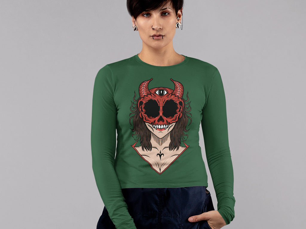 Women's Full Sleeves T-shirt - Wild Life