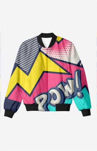 Women's Bomber Jacket - POW Design