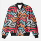 Men’s Bomber Jacket - Creative ZigZag