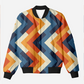 Men’s Bomber Jacket - Creative Lines
