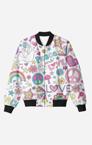 Women's Jacket - Love & Peace