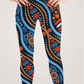 Women's Leggings - Abstract Design Print