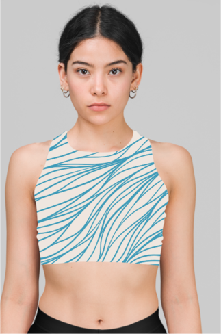 Women's Sports Bra - Leading Lines