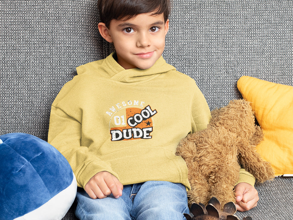 Kid's Hoodie Sweatshirt - Cool Dude