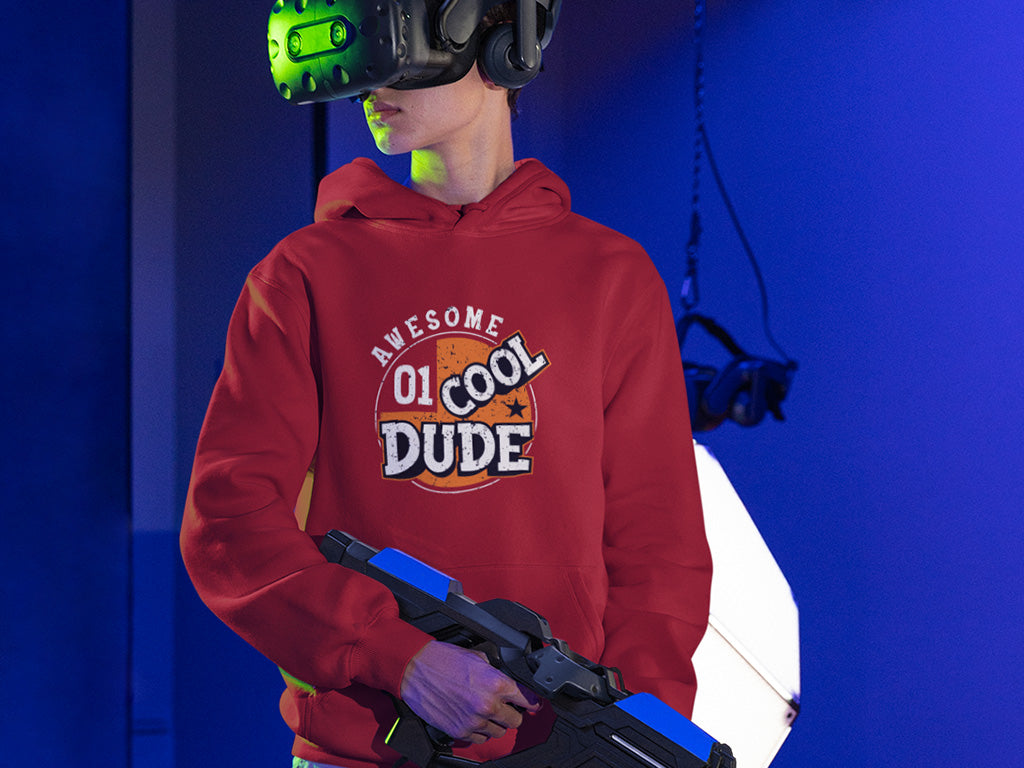 Kid's Hoodie Sweatshirt - Cool Dude