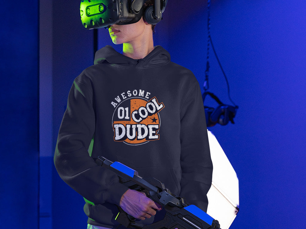 Kid's Hoodie Sweatshirt - Cool Dude