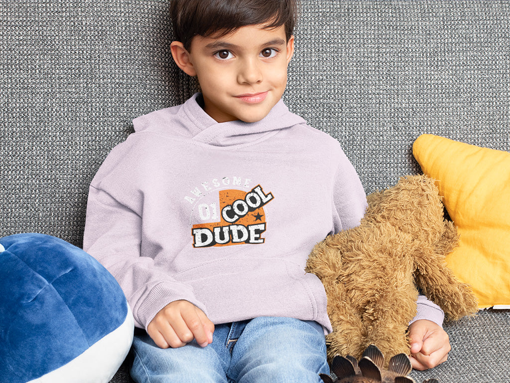 Kid's Hoodie Sweatshirt - Cool Dude