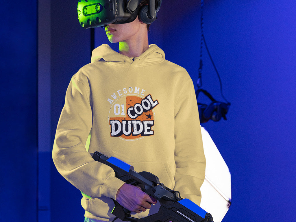 Kid's Hoodie Sweatshirt - Cool Dude