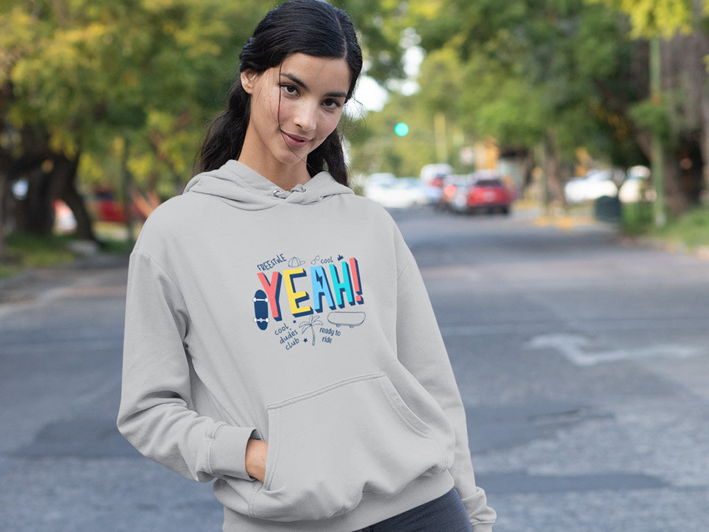 Kid's Hoodie Sweatshirt - YEAH!