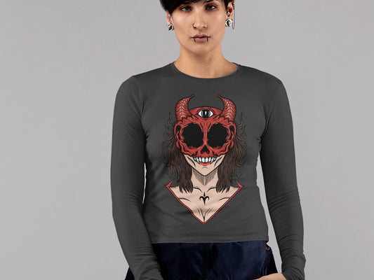 Women's Full Sleeves T-shirt - Wild Life