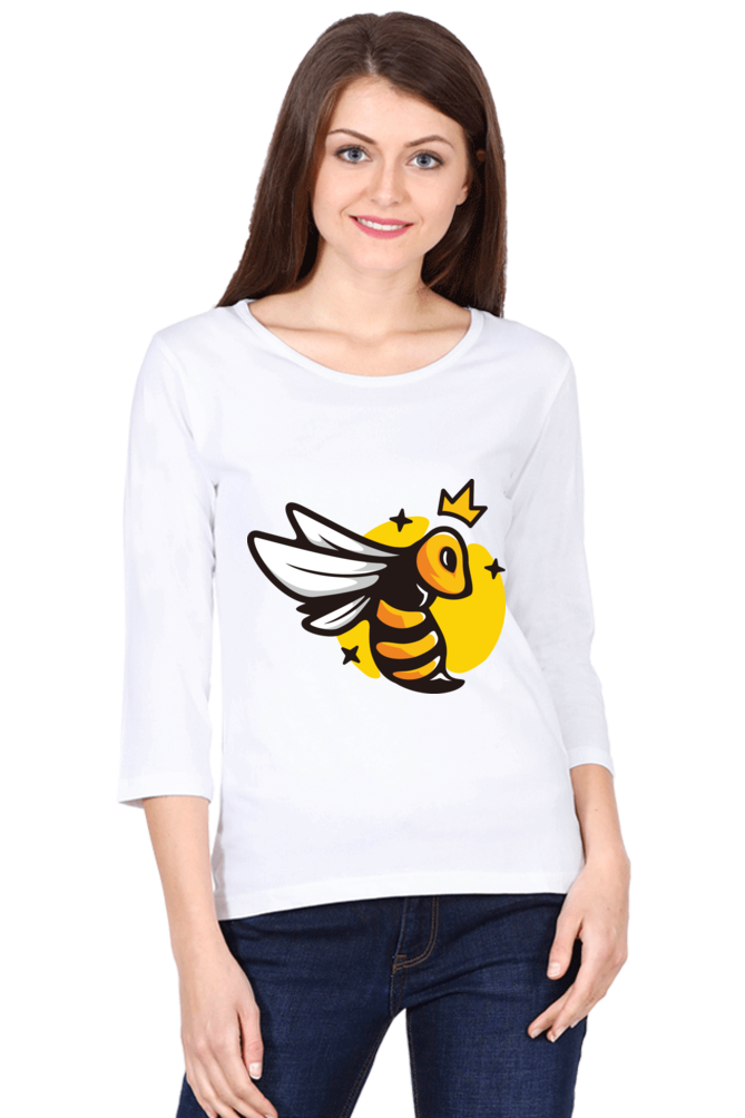 Women's 3/4 Sleeves T-shirt - Busybee