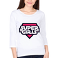 Women's 3/4 Sleeves T-shirt - Super Girls
