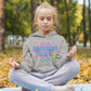Kid's Hoodie Sweatshirt - Little Fashion Girl