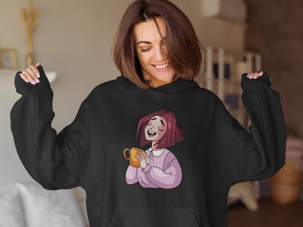 Women's Hoodie Sweatshirt - Enjoy your Tea