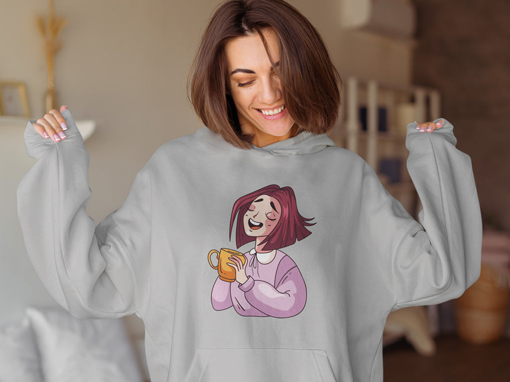 Women's Hoodie Sweatshirt - Enjoy your Tea