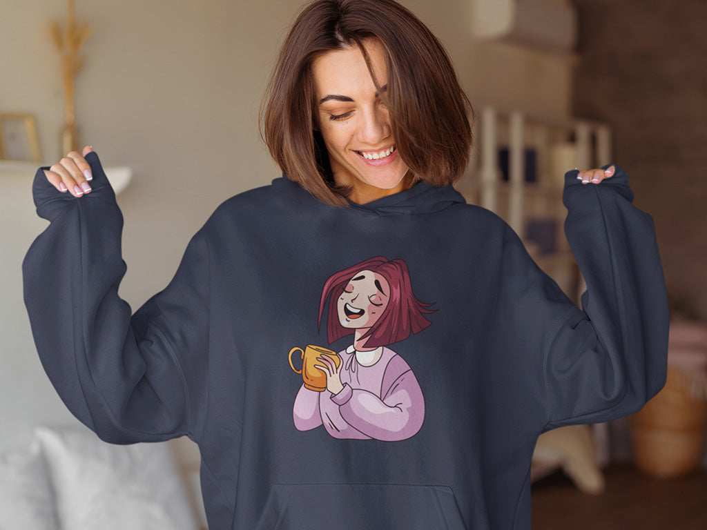 Women's Hoodie Sweatshirt - Enjoy your Tea