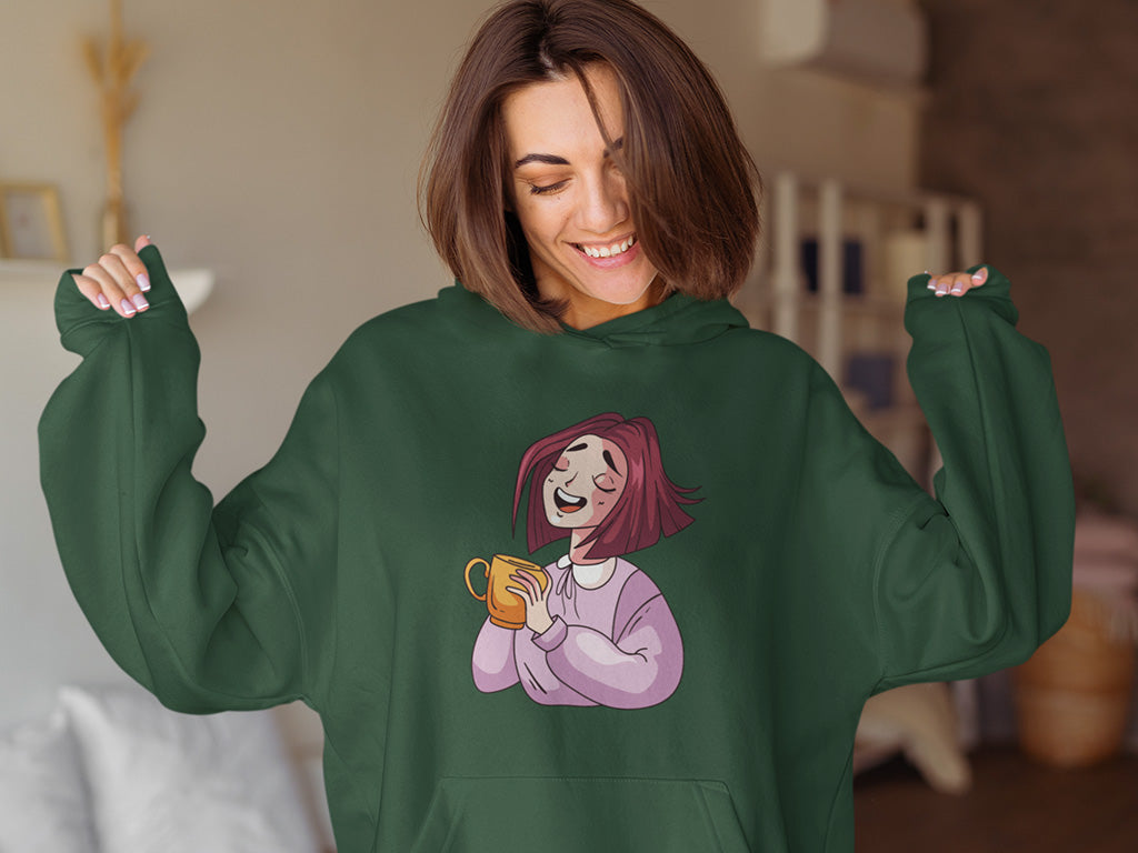 Women's Hoodie Sweatshirt - Enjoy your Tea